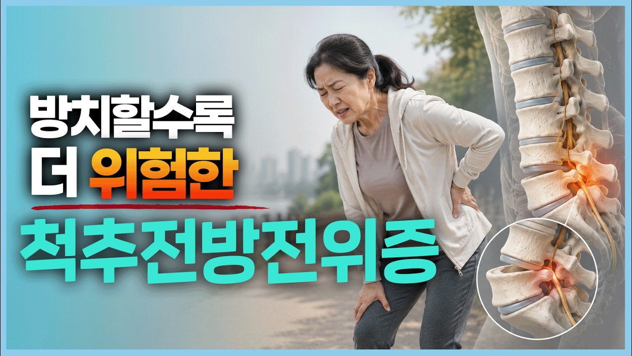 나이 탓인 줄 알았는데… 알고 보니 척추전방전위증?